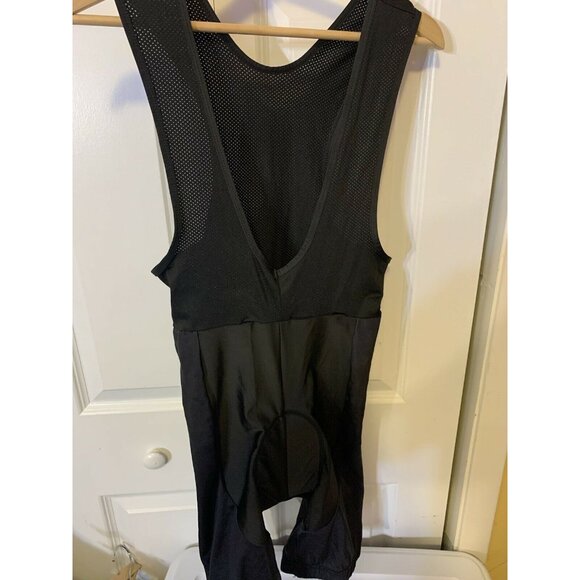 Cycling Singlet Black‎ Sz M Padded Seat Bib - Picture 4 of 5